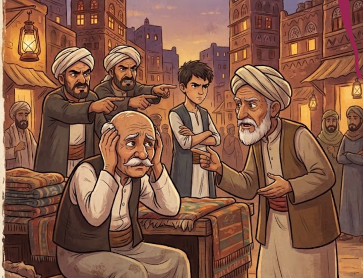كلّ شاة تعلّق من كرشها-اللهجة اليمنية