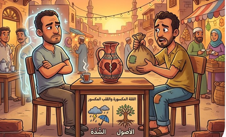 اللي يتكسر ميتصلحش-اللهجة المصرية - قصة عربية