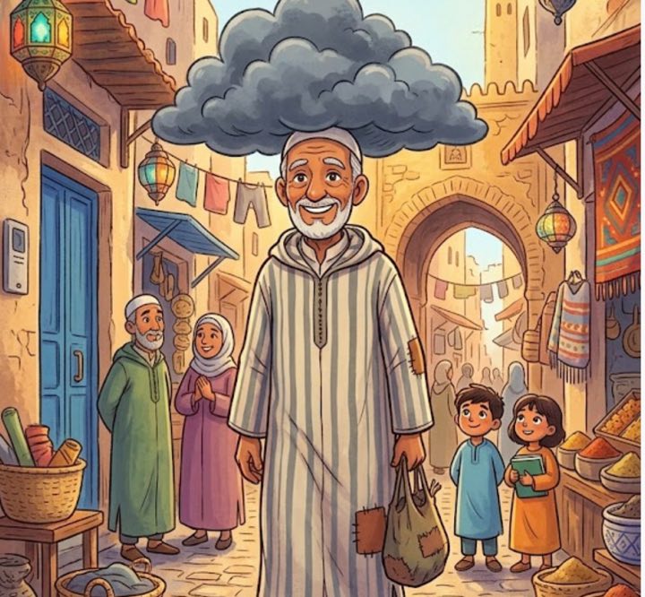 طايح الواقف-اللهجة المغربية - قصة عربية